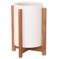 ΓΛΑΣΤΡΑ ΕΣΩΤ.ΧΩΡΟΥ HOFF HM4682.02S FIBER CEMENT ΛΕΥΚΟ-TEAK ΒΑΣΗ Φ33x42Υεκ