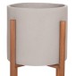 ΓΛΑΣΤΡΑ ΕΣΩΤ.ΧΩΡΟΥ RENTIL HM4684.03L FIBER CEMENT ΧΡΩΜΑ ΓΚΡΙ--ΒΑΣΗ TEAK Φ27x66Υ