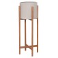 ΓΛΑΣΤΡΑ ΕΣΩΤ.ΧΩΡΟΥ RENTIL HM4684.03L FIBER CEMENT ΧΡΩΜΑ ΓΚΡΙ--ΒΑΣΗ TEAK Φ27x66Υ