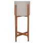 ΓΛΑΣΤΡΑ ΕΣΩΤ.ΧΩΡΟΥ RENTIL HM4684.03S FIBER CEMENT ΧΡΩΜΑ ΓΚΡΙ--ΒΑΣΗ TEAK Φ27x56Υ
