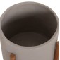 ΓΛΑΣΤΡΑ ΕΣΩΤ.ΧΩΡΟΥ RENTIL HM4684.03S FIBER CEMENT ΧΡΩΜΑ ΓΚΡΙ--ΒΑΣΗ TEAK Φ27x56Υ
