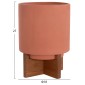 ΣΕΤ 3 ΓΛΑΣΤΡΕΣ ΜΕ TEAK ΒΑΣΕΙΣ TANTI HM4685 FIBER CEMENT ΣΕ 3 ΧΡΩΜΑΤΑ