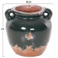 ΔΙΑΚΟΣΜΗΤΙΚΟ ΒΑΖΟ HM4380 ΤΕΡΑΚΟΤΑ ΣΕ ANTIQUE ΠΡΑΣΙΝΗ ΑΠΟΧΡΩΣΗ Φ26Χ26Yεκ.