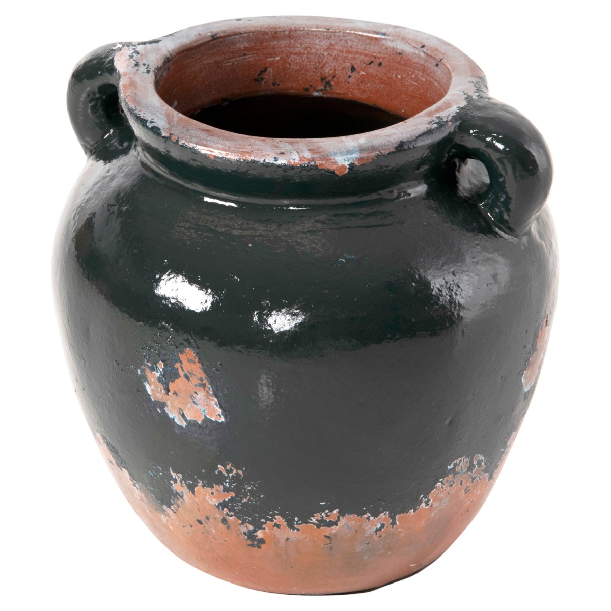 ΔΙΑΚΟΣΜΗΤΙΚΟ ΒΑΖΟ HM4380 ΤΕΡΑΚΟΤΑ ΣΕ ANTIQUE ΠΡΑΣΙΝΗ ΑΠΟΧΡΩΣΗ Φ26Χ26Yεκ.