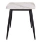 ΤΡΑΠΕΖΙ RAVEN HM9854.04 ΚΕΡΑΜΙΚΟ TOP ΜΕ ΟΨΗ ΜΑΡΜΑΡΟΥ τ.CALACATTA 120x70x73Υεκ.