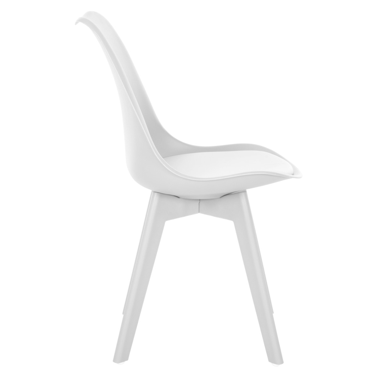 ΚΑΡΕΚΛΑ VEGAS HM0033.31 ΠΟΛΥΠΡΟΠΥΛΕΝΙΟΥ-PU- ΛΕΥΚΟ 47,5x55x82 εκ.