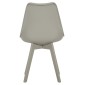 ΚΑΡΕΚΛΑ VEGAS HM0033.40 ΠΟΛΥΠΡΟΠΥΛΕΝΙΟΥ-PU-ΓΚΡΙ 48x56x82 εκ.