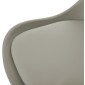 ΚΑΡΕΚΛΑ VEGAS HM0033.40 ΠΟΛΥΠΡΟΠΥΛΕΝΙΟΥ-PU-ΓΚΡΙ 48x56x82 εκ.