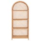 ΒΙΒΛΙΟΘΗΚΗ HM9552 ΑΠΟ ΦΥΣΙΚΟ RATTAN ΣΕ ΦΥΣΙΚΟ ΧΡΩΜΑ 80x40x182Υεκ.