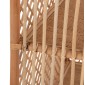ΒΙΒΛΙΟΘΗΚΗ HM9552 ΑΠΟ ΦΥΣΙΚΟ RATTAN ΣΕ ΦΥΣΙΚΟ ΧΡΩΜΑ 80x40x182Υεκ.
