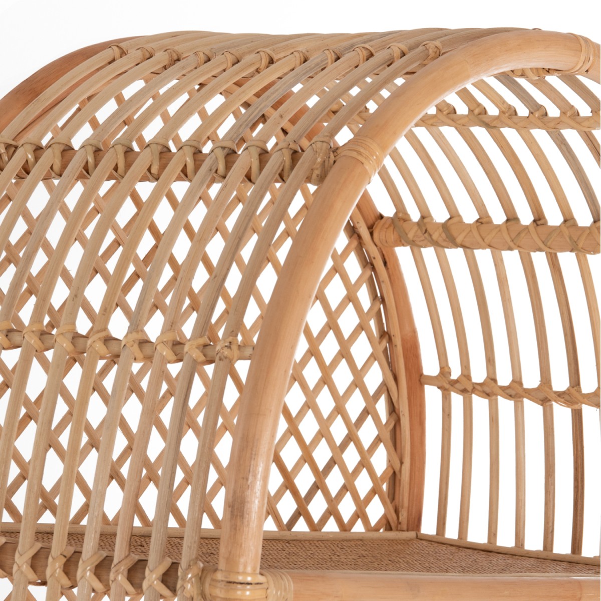 ΒΙΒΛΙΟΘΗΚΗ HM9552 ΑΠΟ ΦΥΣΙΚΟ RATTAN ΣΕ ΦΥΣΙΚΟ ΧΡΩΜΑ 80x40x182Υεκ.