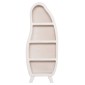 ΡΑΦΙΕΡΑ ΣΕΙΡΑ SANTORINI HM18067 MDF ΣΕ ΥΠΟΛΕΥΚΟ ΧΡΩΜΑ 80x38x196Υεκ.
