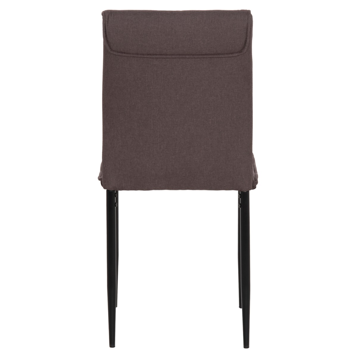 ΚΑΡΕΚΛΑ ΤΡΑΠΕΖΑΡΙΑΣ PERKY HM18347.03 ΚΑΦΕ ΥΦΑΣΜΑ-ΜΕΤΑΛ. ΠΟΔΙΑ ΜΑΥΡΑ 44x60x87Υεκ