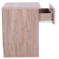 ΚΟΜΟΔΙΝΟ ΜΕ 1 ΣΥΡΤΑΡΙ LANEY SONAMA 45x35,5x47Υ εκ. HM2345.01