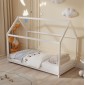 ΚΡΕΒΑΤΙ ΠΑΙΔΙΚΟ PEPE HM677.03 τ.MONTESSORI ΞΥΛΟ ΠΕΥΚΟ ΛΕΥΚΟ- 190x90εκ