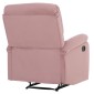ΠΟΛΥΘΡΟΝΑ RELAX DIONI HM3296.02 ΡΟΖ ΒΕΛΟΥΔΟ 85x90x100Υεκ.