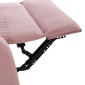 ΠΟΛΥΘΡΟΝΑ RELAX DIONI HM3296.02 ΡΟΖ ΒΕΛΟΥΔΟ 85x90x100Υεκ.