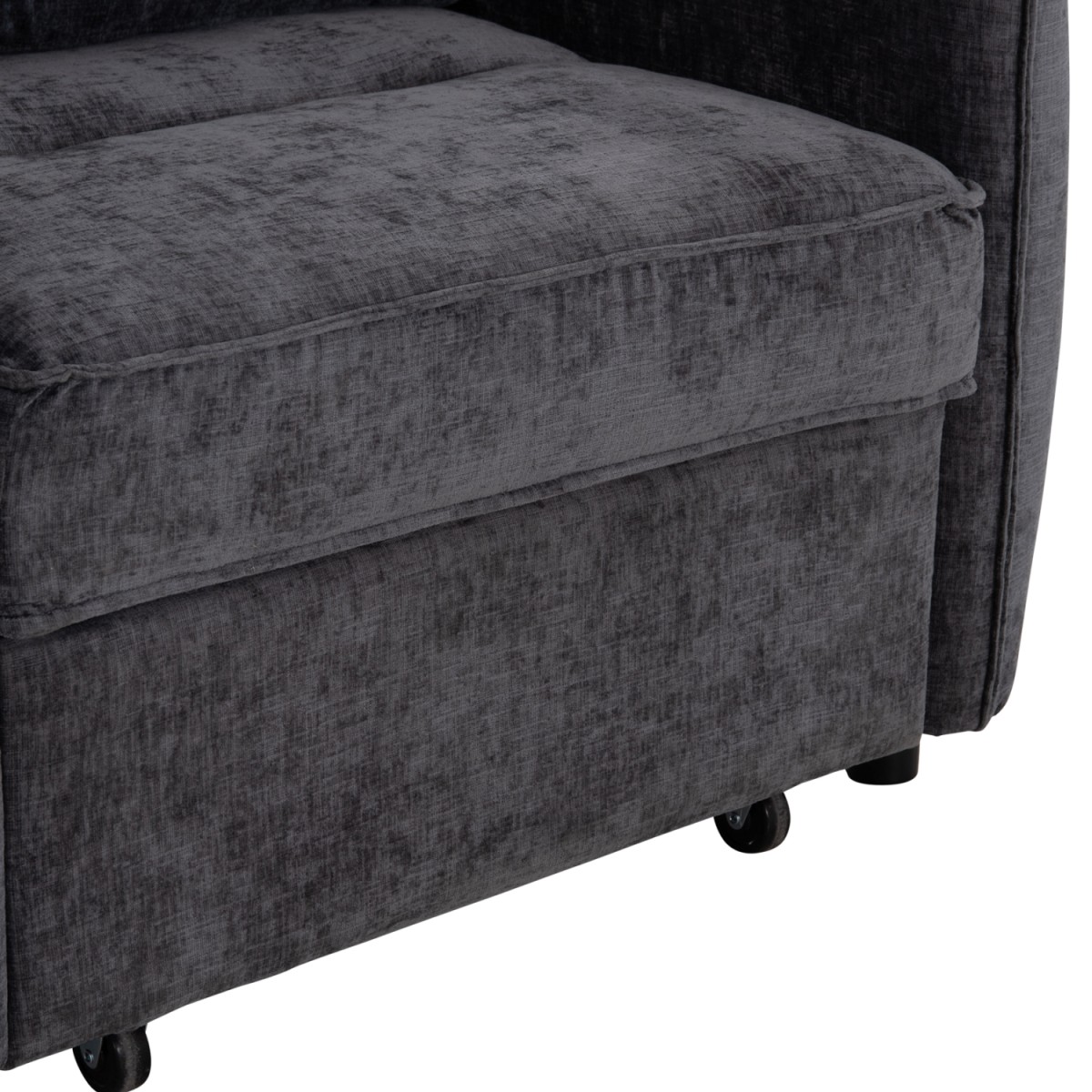 ΠΟΛΥΘΡΟΝΑ-ΚΡΕΒΑΤΙ ORYN HM3307.01 ΓΚΡΙ ΥΦΑΣΜΑ 85x88x78Υεκ.