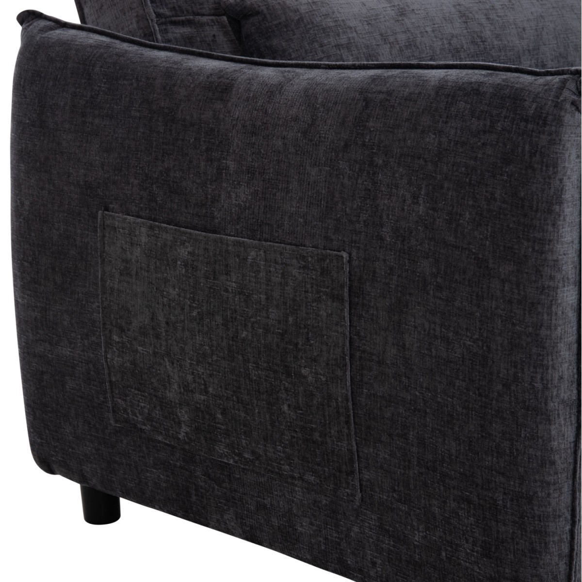 ΠΟΛΥΘΡΟΝΑ-ΚΡΕΒΑΤΙ ORYN HM3307.01 ΓΚΡΙ ΥΦΑΣΜΑ 85x88x78Υεκ.