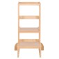 ΠΥΡΓΟΣ ΕΚΜΑΘΗΣΗΣ τ.MONTESSORI PEPE HM9291.01 ΞΥΛΟ ΠΕΥΚΟΥ ΦΥΣΙΚΟ 55x53x90Υεκ