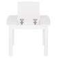 ΤΡΑΠΕΖΑΚΙ ΠΑΙΔΙΚΟ ΜΕ ΑΠΟΘ.ΧΩΡΟΥΣ RICKI HM18339.03 MDF & ΣΥΜΗΔΑ ΣΕ ΛΕΥΚΟ 65x65x47Υεκ