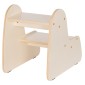 ΠΑΙΔΙΚΗ ΣΚΑΛΑ/ΣΚΑΜΠΟ RICKI HM18340.01 MDF & ΚΟΝΤΡΑΠΛΑΚΕ ΦΥΣΙΚΟ 33x43.5x40.5Υεκ