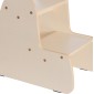 ΠΑΙΔΙΚΗ ΣΚΑΛΑ/ΣΚΑΜΠΟ RICKI HM18340.01 MDF & ΚΟΝΤΡΑΠΛΑΚΕ ΦΥΣΙΚΟ 33x43.5x40.5Υεκ