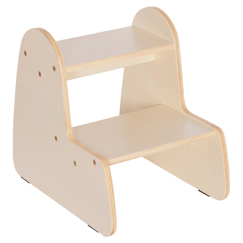 ΠΑΙΔΙΚΗ ΣΚΑΛΑ/ΣΚΑΜΠΟ RICKI HM18340.01 MDF & ΚΟΝΤΡΑΠΛΑΚΕ ΦΥΣΙΚΟ 33x43.5x40.5Υεκ