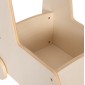 ΠΑΙΔΙΚΟ ΤΡΟΛΕΥ/ΚΑΡΟΤΣΑΚΙ RICKI HM18341.01 MDF & ΚΟΝΤΡΑΠΛΑΚΕ ΦΥΣΙΚΟ 33x45x50Υεκ