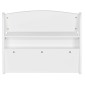 ΠΑΓΚΑΚΙ ΠΑΙΔΙΚΟ ΜΕ ΑΠΟΘ.ΧΩΡΟ RICKI HM18342.03 MDF & ΚΟΝΤΡΑΠΛΑΚΕ ΛΕΥΚΟ 63x43x47Υεκ
