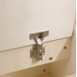 ΠΑΓΚΑΚΙ ΠΑΙΔΙΚΟ ΜΕ ΑΠΟΘ.ΧΩΡΟ RICKI HM18342.01 MDF & ΚΟΝΤΡΑΠΛΑΚΕ ΦΥΣΙΚΟ 63x43x47Υεκ