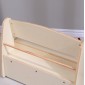 ΠΑΓΚΑΚΙ ΠΑΙΔΙΚΟ ΜΕ ΑΠΟΘ.ΧΩΡΟ RICKI HM18342.01 MDF & ΚΟΝΤΡΑΠΛΑΚΕ ΦΥΣΙΚΟ 63x43x47Υεκ