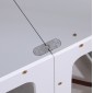 ΠΥΡΓΟΣ ΕΚΜΑΘΗΣΗΣ ΜΕ ΠΙΝΑΚΑ RICKI HM18345.03 ΞΥΛΟ ΠΕΥΚΟΥ ΛΕΥΚΟ/ΓΚΡΙ 37x40x84Υεκ