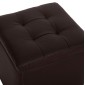 ΣΚΑΜΠΩ ΜΕ ΑΠΟΘΗΚΕΥΤΙΚΟ ΧΩΡΟ PU ΚΑΦΕ CUBE HM224.03 36,5x36,5x36Υεκ.
