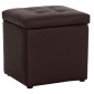 ΣΚΑΜΠΩ ΜΕ ΑΠΟΘΗΚΕΥΤΙΚΟ ΧΩΡΟ PU ΚΑΦΕ CUBE HM224.03 36,5x36,5x36Υεκ.