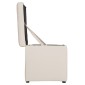 ΣΚΑΜΠΟ PRO CUBE HM224.02 PU ΜΕ ΑΠΟΘΗΚΕΥΤΙΚΟ ΧΩΡΟ- ΛΕΥΚΟ 38x38x36,5Υεκ.