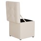 ΣΚΑΜΠΟ PRO CUBE HM224.02 PU ΜΕ ΑΠΟΘΗΚΕΥΤΙΚΟ ΧΩΡΟ- ΛΕΥΚΟ 38x38x36,5Υεκ.