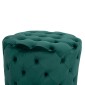 ΣΚΑΜΠΟ KASSIE ΚΥΠΑΡΙΣΣΙ ΒΕΛΟΥΔΟ ΤΥΠΟΥ CHESTERFIELD HM8406.03 Φ60x43Υ εκ.