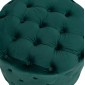 ΣΚΑΜΠΟ KASSIE ΚΥΠΑΡΙΣΣΙ ΒΕΛΟΥΔΟ ΤΥΠΟΥ CHESTERFIELD HM8406.03 Φ60x43Υ εκ.