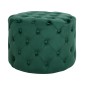 ΣΚΑΜΠΟ KASSIE ΚΥΠΑΡΙΣΣΙ ΒΕΛΟΥΔΟ ΤΥΠΟΥ CHESTERFIELD HM8406.03 Φ60x43Υ εκ.