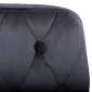 ΣΚΑΜΠΟ ΜΠΑΡ SERENITY HM8519.01 ΑΠΟ ΒΕΛΟΥΔΟ ΓΚΡΙ ΜΕ ΜΕΤΑΛΛΙΚΟ ΣΚΕΛΕΤΟ 51Χ57Χ110Υ εκ.