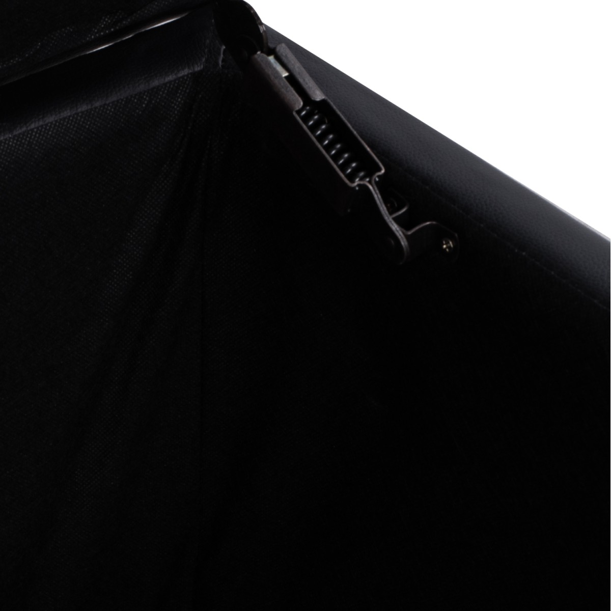 ΣΚΑΜΠΟ PU ΜΕ ΑΠΟΘΗΚΕΥΤΙΚΟ ΧΩΡΟ TRISCUBE ΜΑΥΡΟ HM223.01 121x51.5x50Υ εκ.