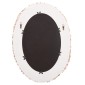 ΚΑΘΡΕΠΤΗΣ ΤΟΙΧΟΥ ΣΕΙΡΑ SANTORINI HM4528 MDF ΥΠΟΛΕΥΚΟ-ΔΙΑΚΟΣΜΗΣΗ ΣΕ ΜΠΕΖ 60x2x80Υεκ.