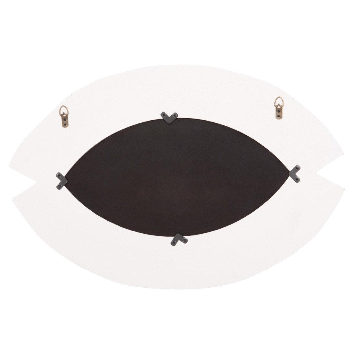 ΚΑΘΡΕΠΤΗΣ ΤΟΙΧΟΥ ΣΕΙΡΑ SANTORINI HM4529 MDF ΥΠΟΛΕΥΚΟ-ΔΙΑΚΟΣΜΗΣΗ ΣΕ ΜΠΕΖ 81x1,8x54Υεκ.