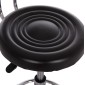 ΣΚΑΜΠΟ ΠΕΡΙΣΤΡΕΦΟΜΕΝΟ ΣΧΕΔΙΑΣΤΗΡΙΟΥ IRIS HM211.21 PU ΜΑΥΡΟ HOMEMARKT 34x43x86,5Υεκ.