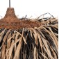 ΦΩΤΙΣΤΙΚΟ ΟΡΟΦΗΣ ORDEM HM4715 ΚΑΠΕΛΟ ΙΝΕΣ SISAL & ΜΠΑΝΑΝΑΣ-ΜΑΥΡΟ & ΦΥΣΙΚΟ Φ75εκ