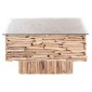 ΤΡΑΠΕΖΙ ΣΑΛΟΝΙΟΥ ΤΕΤΡΑΓΩΝΟ SPARROW HM9960 DRIFTWOOD--ΓΥΑΛΙ 95x95x51,5Υεκ.