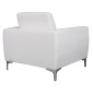 ΠΟΛΥΘΡΟΝΑ KENZIE HM3121.12 ΜΕ ΛΕΥΚΟ PU 89x81x81 εκ.