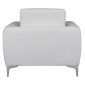 ΠΟΛΥΘΡΟΝΑ KENZIE HM3121.12 ΜΕ ΛΕΥΚΟ PU 89x81x81 εκ.