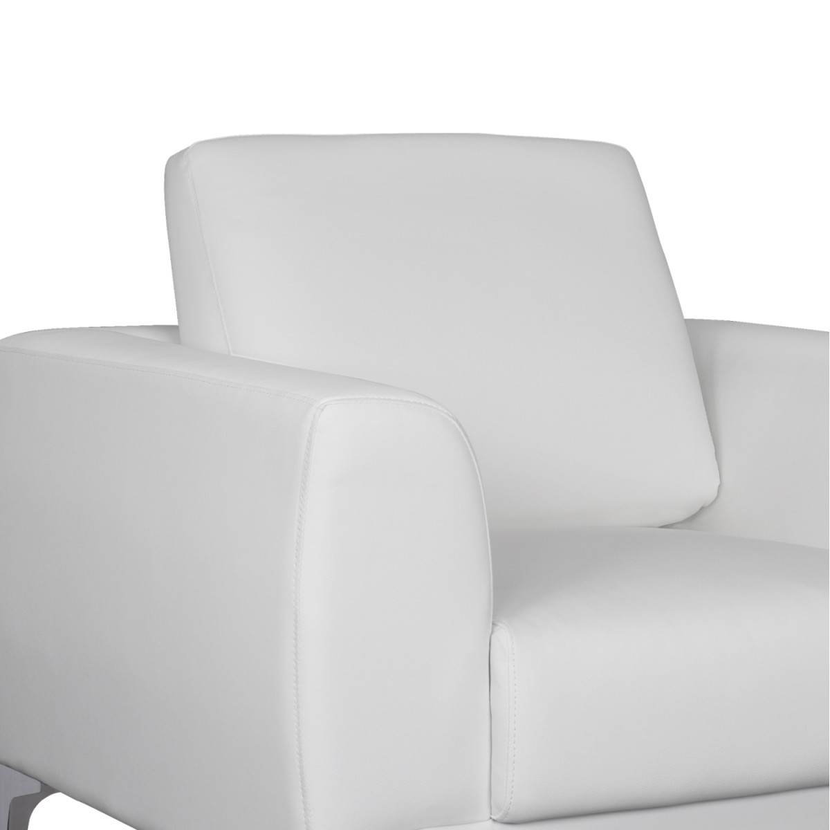 ΠΟΛΥΘΡΟΝΑ KENZIE HM3121.12 ΜΕ ΛΕΥΚΟ PU 89x81x81 εκ.